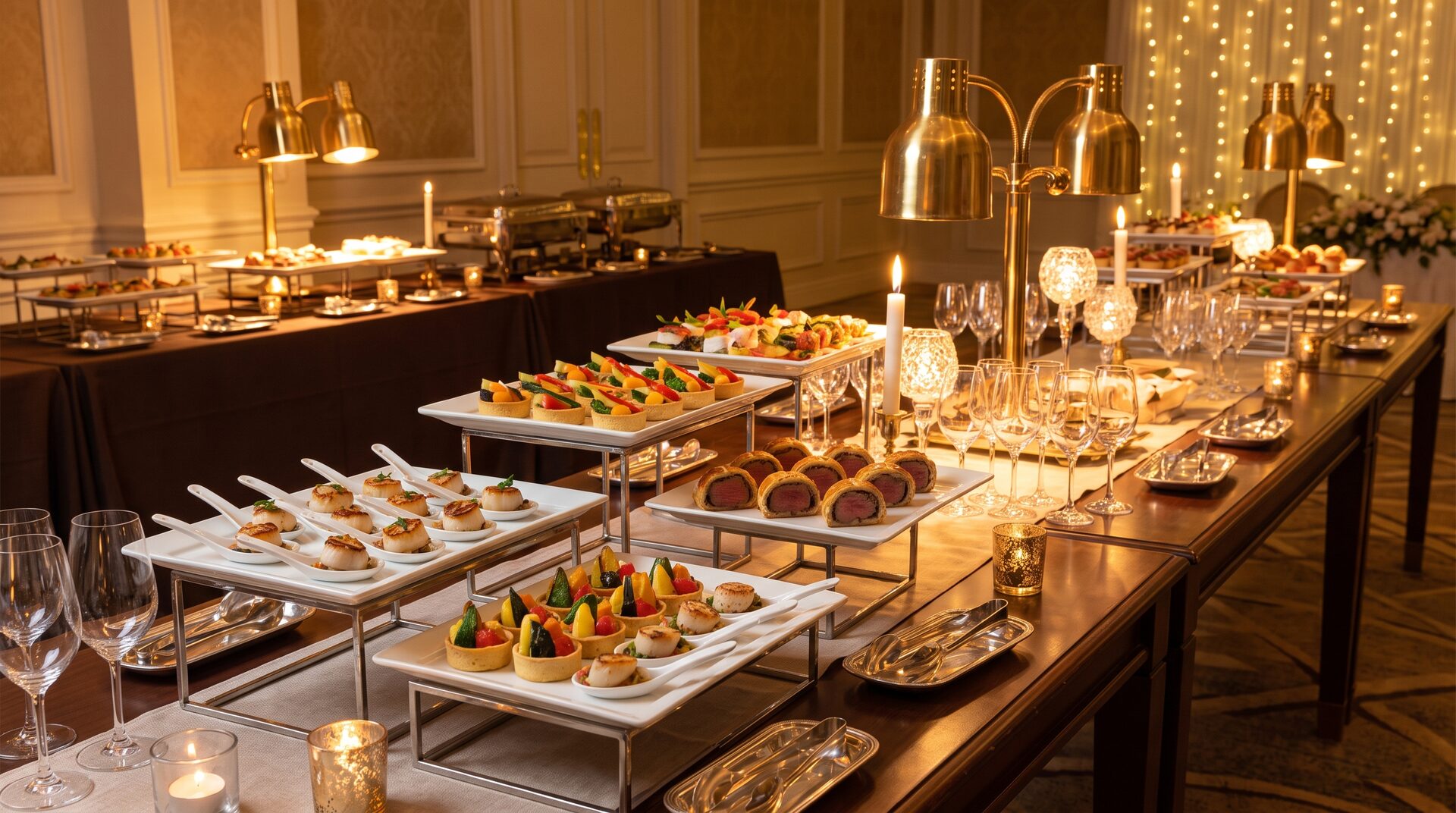 TAFELREICH – elegantes Catering-Buffet mit Gourmet-Gerichten