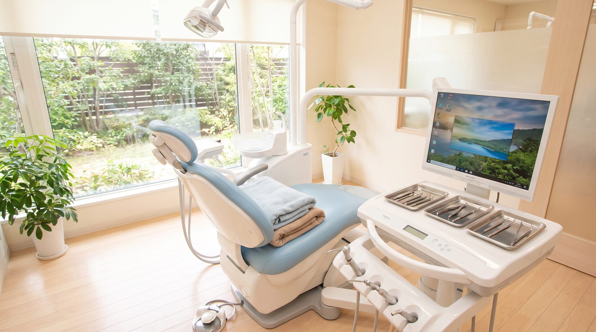 PROPHYLAX – helles Dentalhygiene-Behandlungszimmer