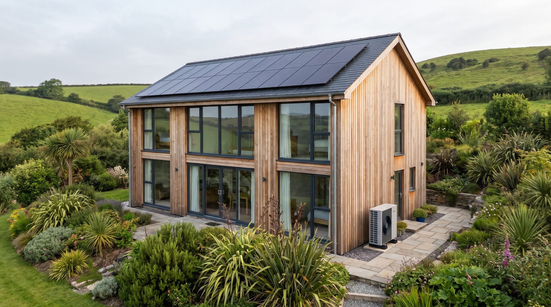 WATTBILANZ – modernes energieeffizientes Haus mit Solaranlage