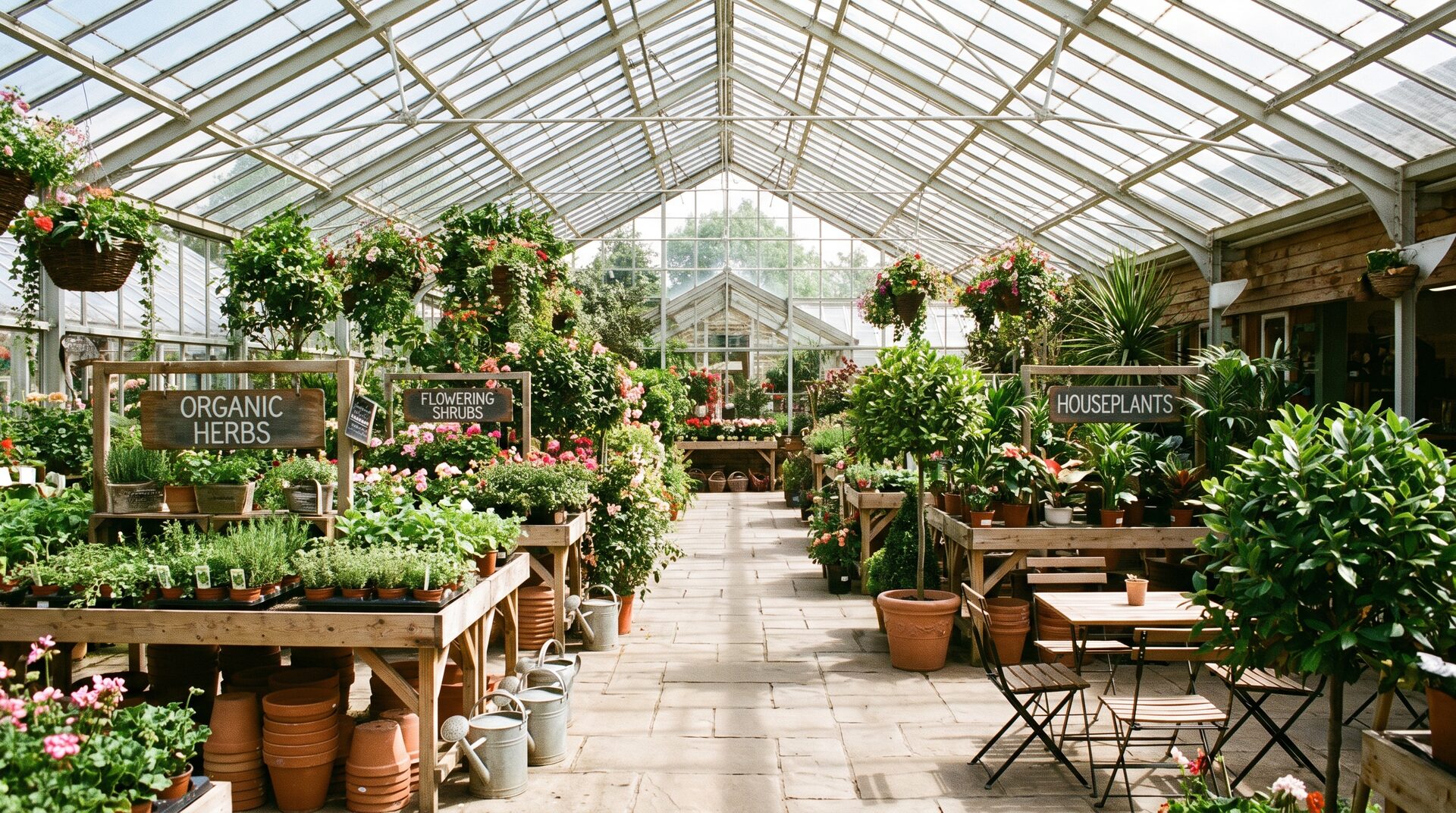 FLORAGRÜN – üppiges Gartencenter mit Pflanzen