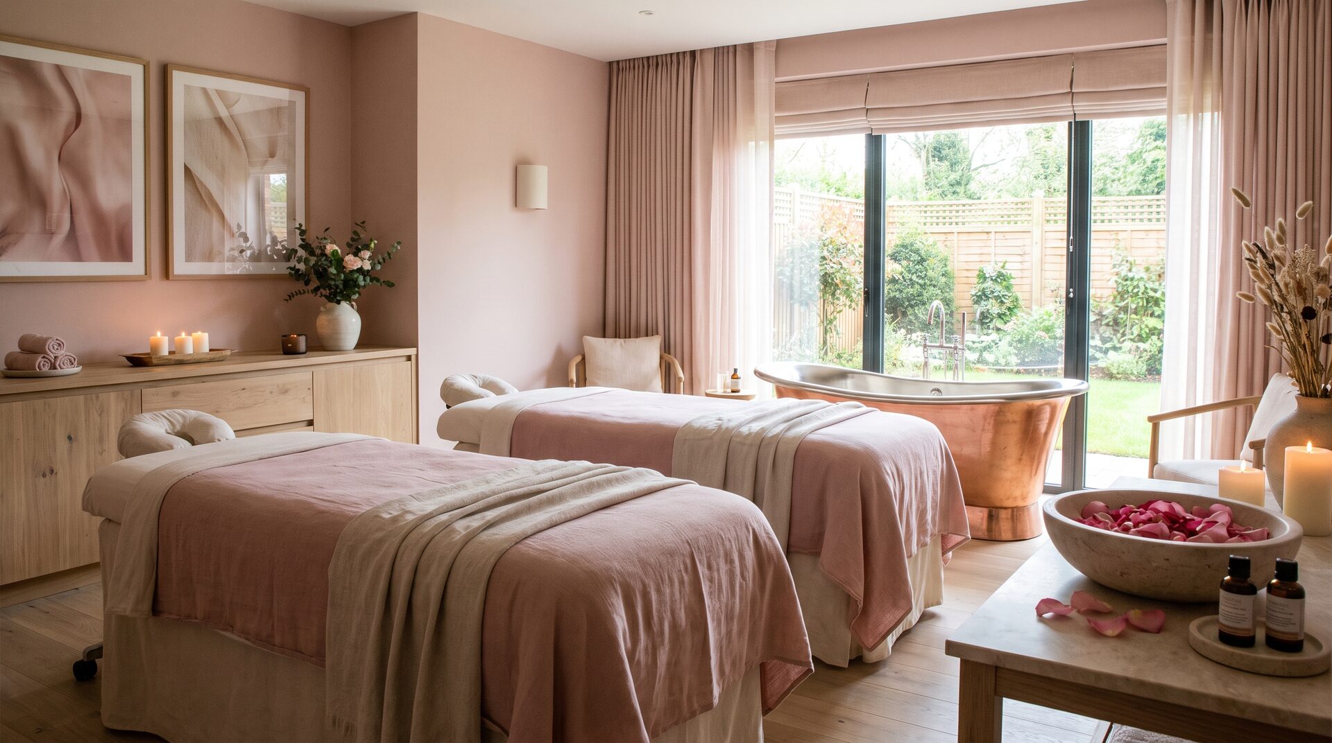 GLOW – ruhiges Luxus-Kosmetikstudio in Rosé- und Cremetönen