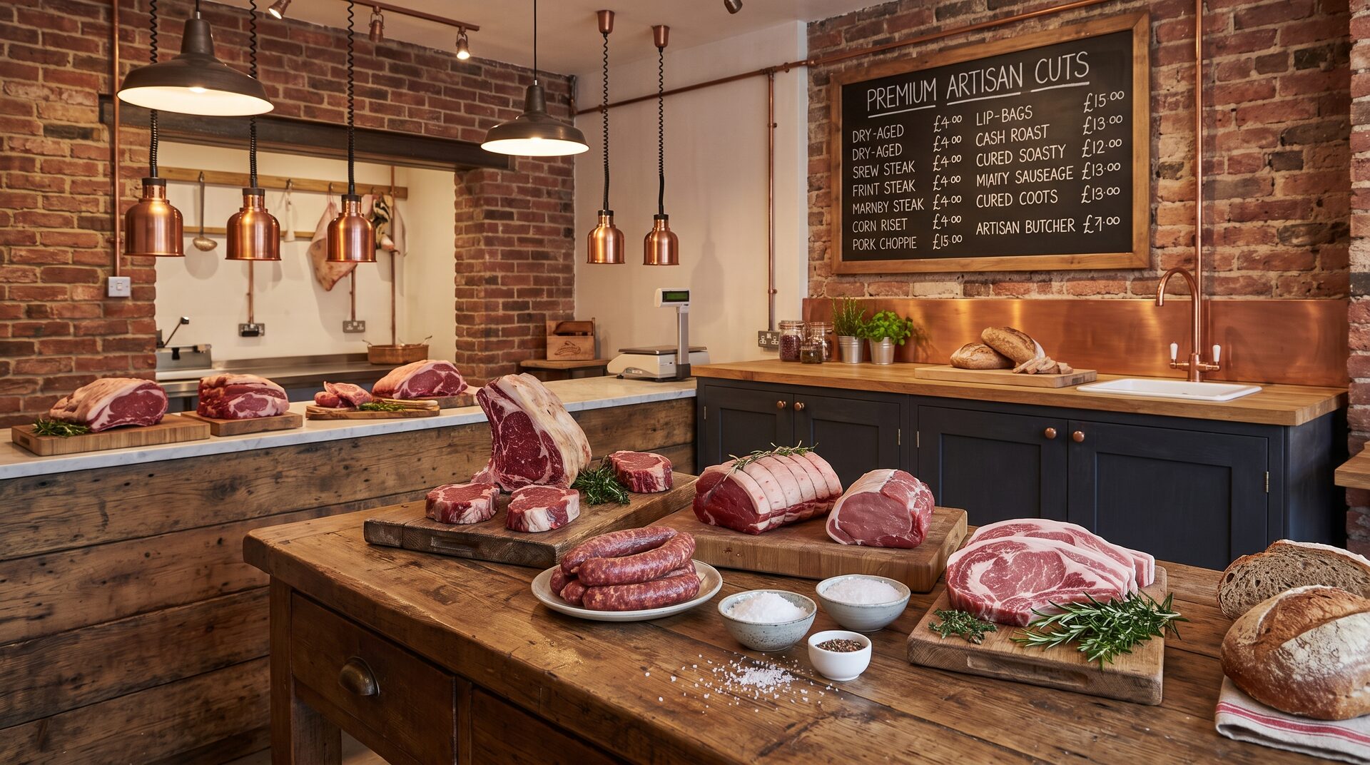 DORFMETZG – Metzgerei mit Frischfleisch-Theke in warmem Ambiente