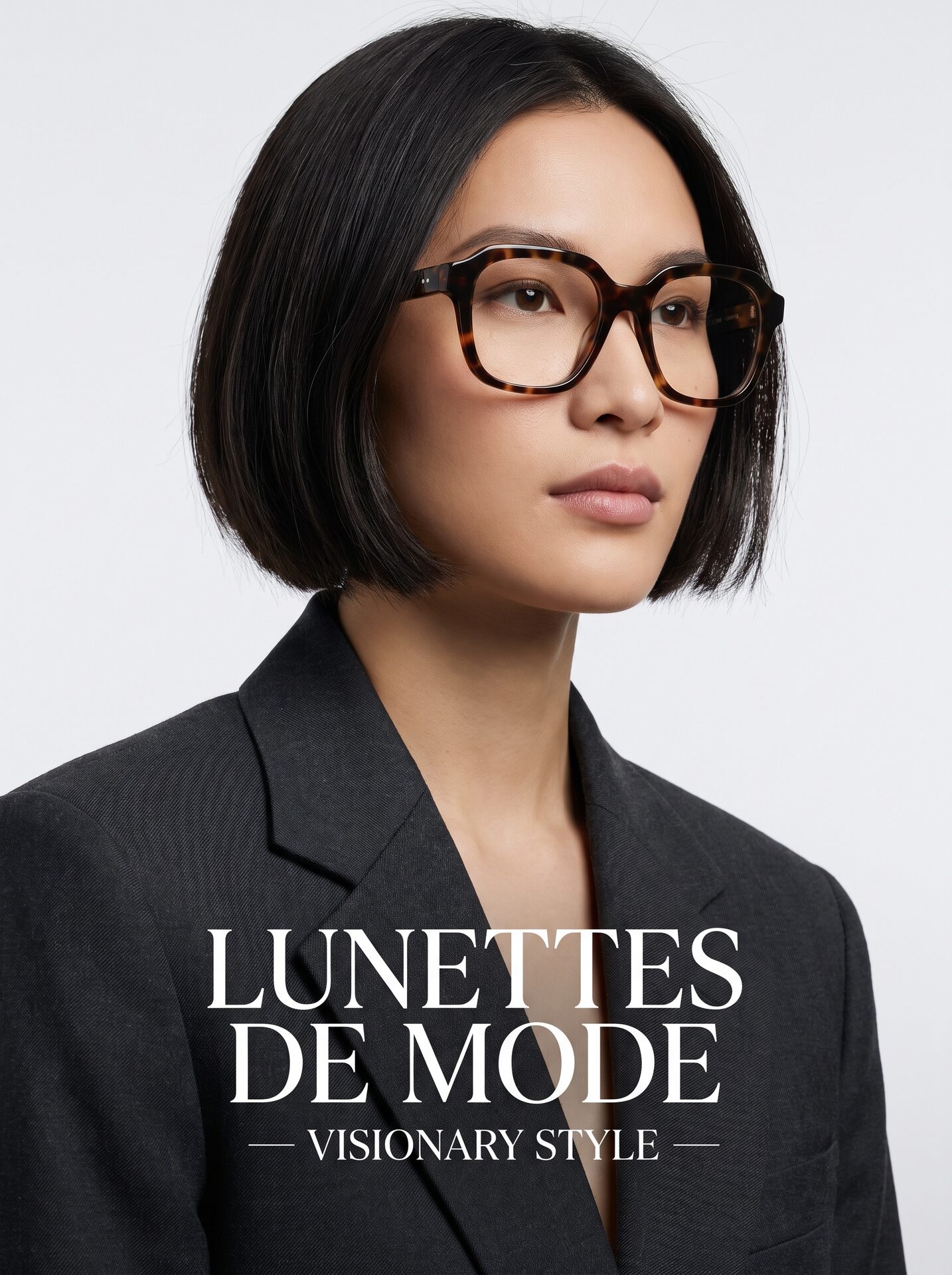 Porträt einer Kundin mit eleganter Designerbrille von SEHWERK