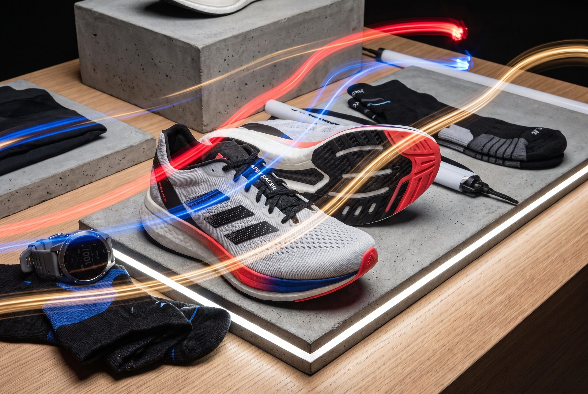 Laufschuhe und Running-Ausrüstung